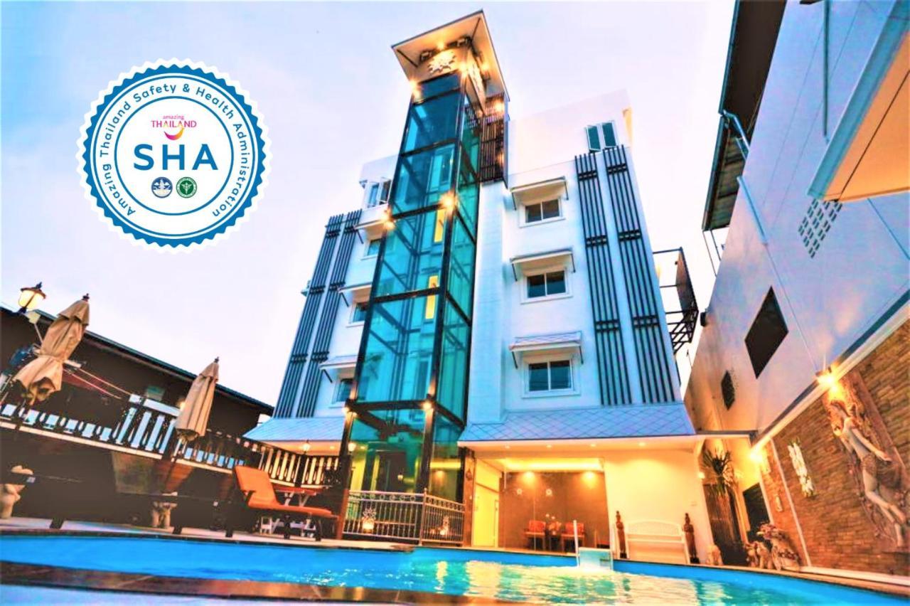 Hua Hin White Villa Hotel - Sha Certified Kültér fotó